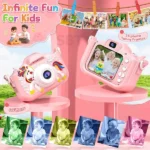 دوربین دیجیتال طرح اسب تک شاخ مدل Cute Unicorn-3