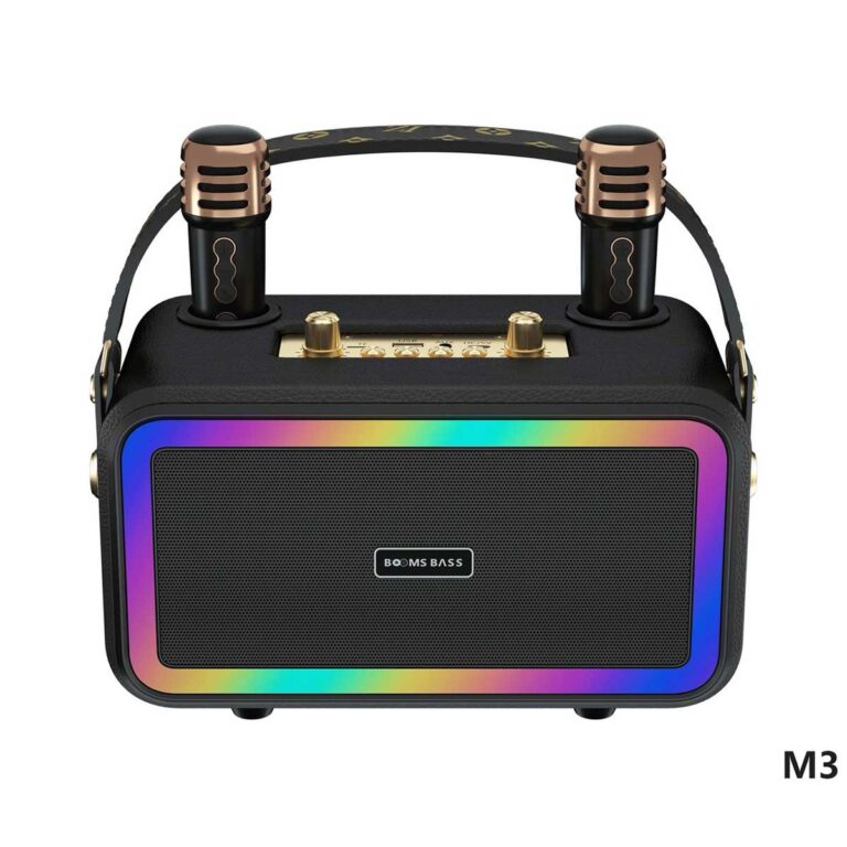 اسپیکر بلوتوثی قابل حمل مدل +Boom Bass M3201