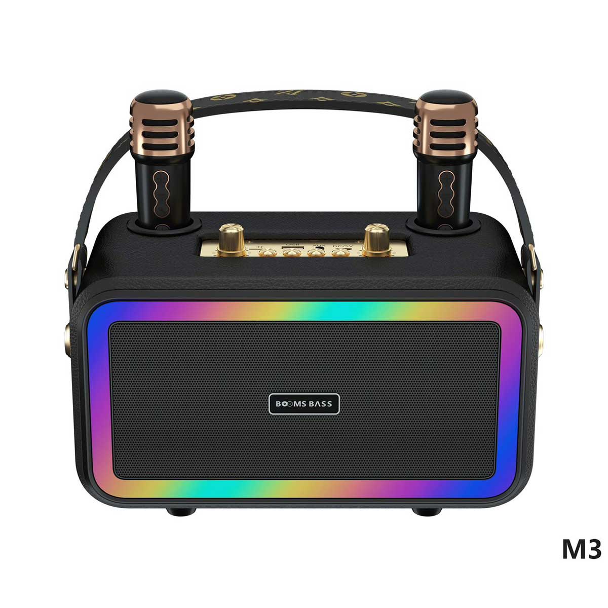 اسپیکر بلوتوثی قابل حمل مدل +Boom Bass M3201